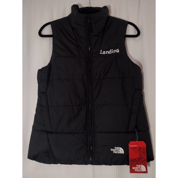 NWT Women's The North Face Everyday Insulated Vest Black Zip Puffer Small - Picture 1 of 4
